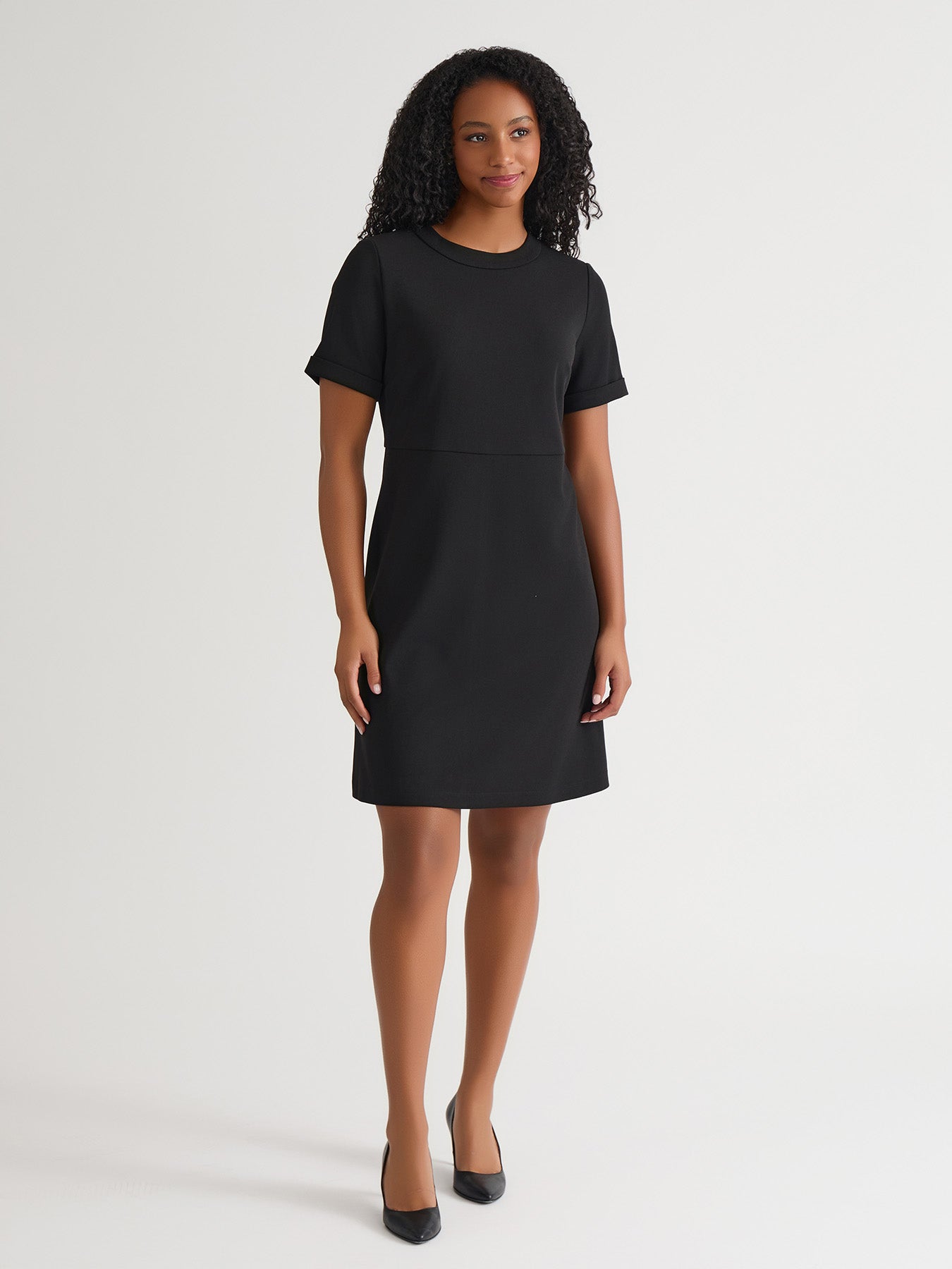 white and black midi dress Lady Tie - Polka Dot & Black Bubble Hem The belt is not upload-20240916 Frightfully Beautiful Vampire 2 Bulk Batched Vat Charge Per Color:Two Pieces