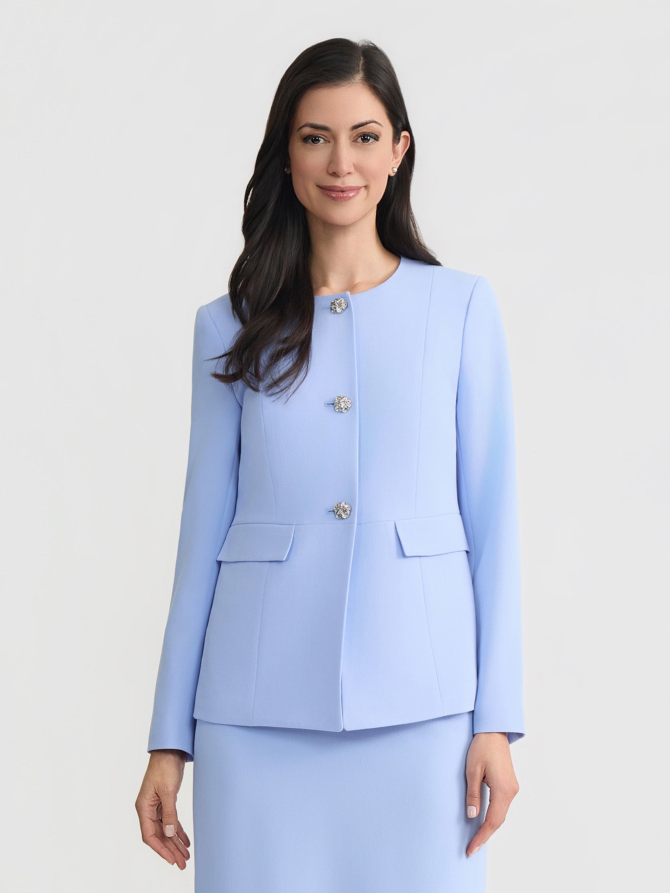 Blueleaブルレア　Peplum jacket Peplum Jacket