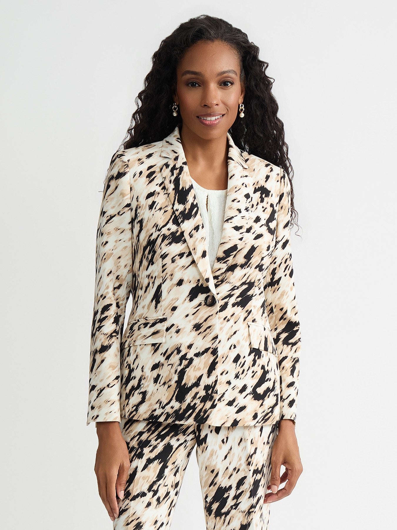 One Button Blazer