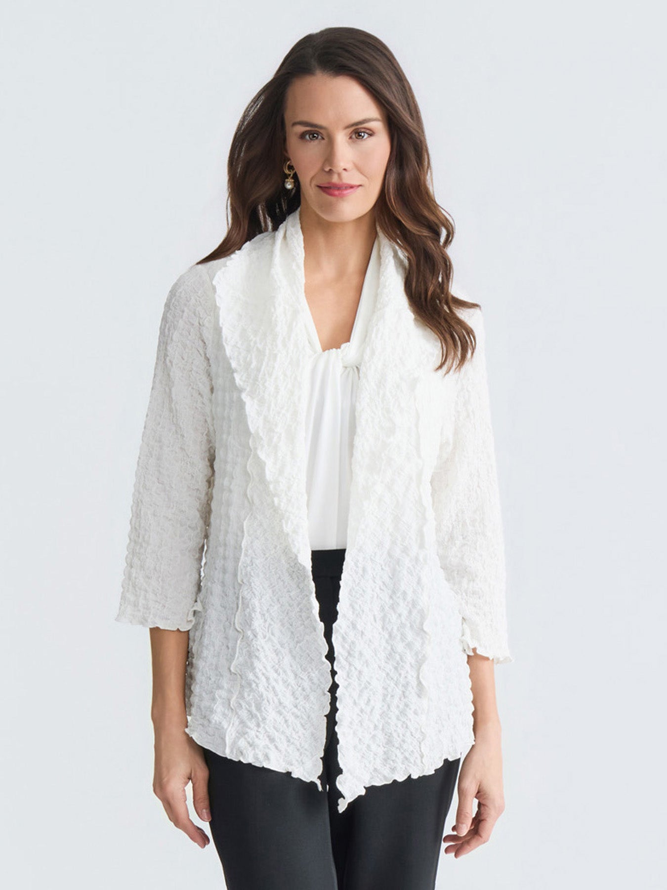 Pucker Knit Cardigan