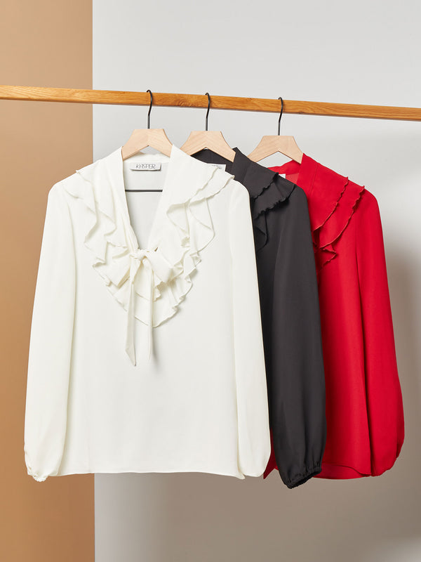 Crepe Elegance: A Stylish Guide to Kasper's Range of Crepe Tops by Kassie