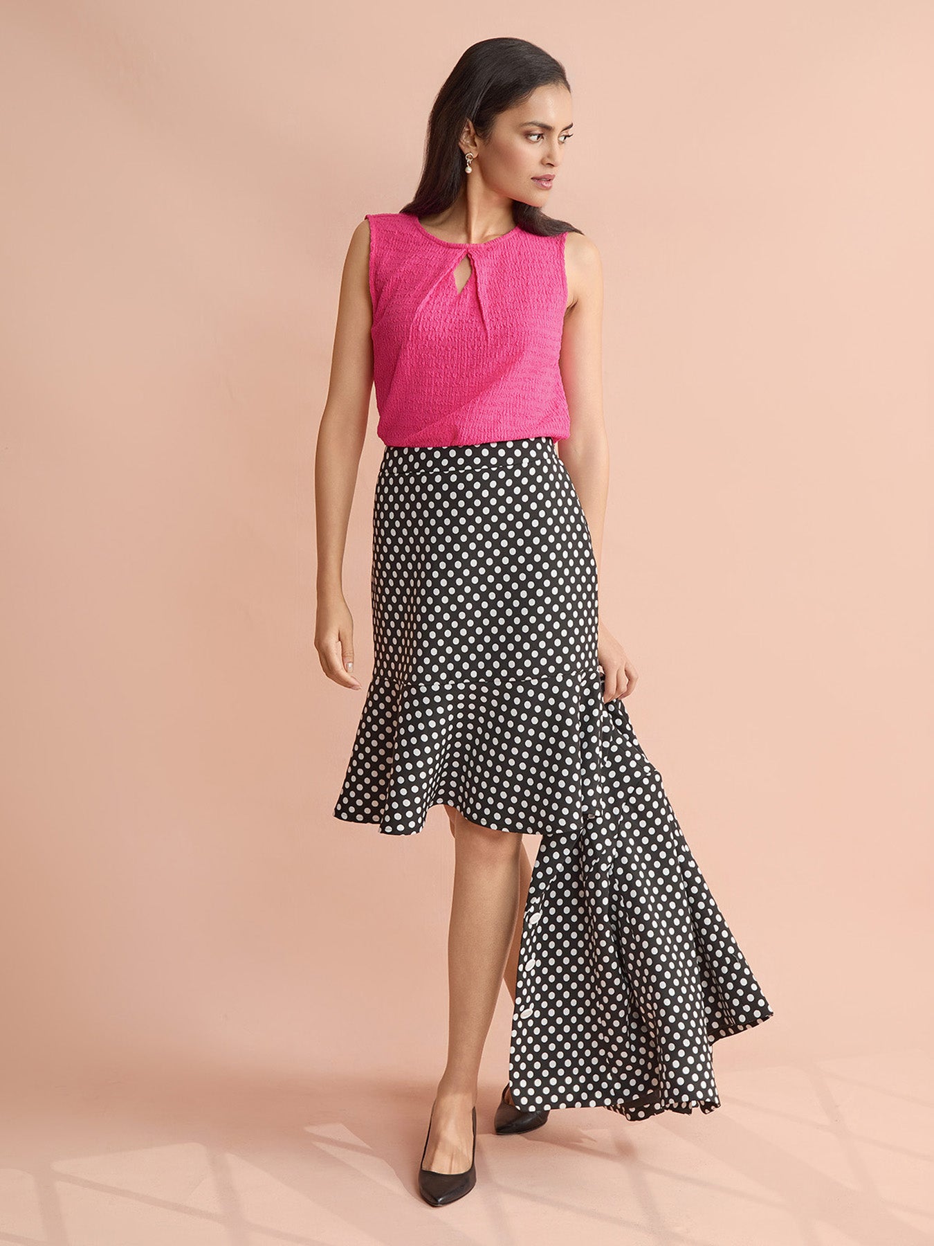 Dotted Jacquard Jacket