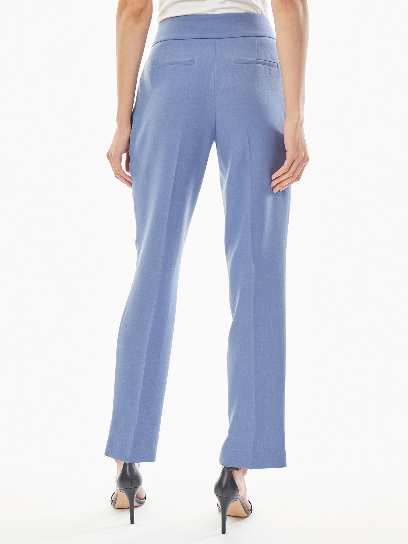 Blue Dress Pants - Plus Size Crepe Pants | Kasper