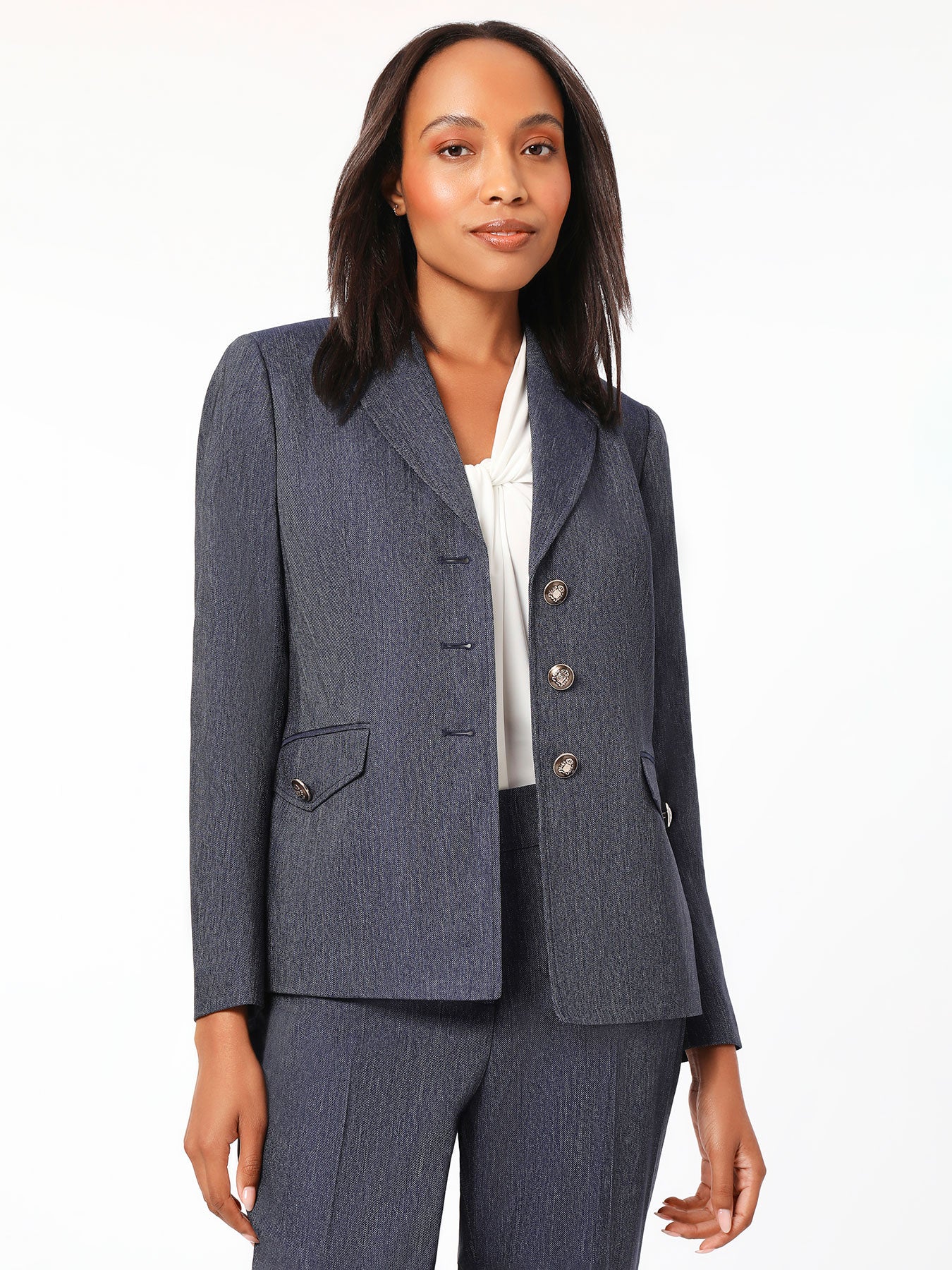 Womens Plus Size Blazer Pant Suits 2 Piece Outfit Dressy Casual Open Front  Blazer and Pants Elegant Business Suit Sets