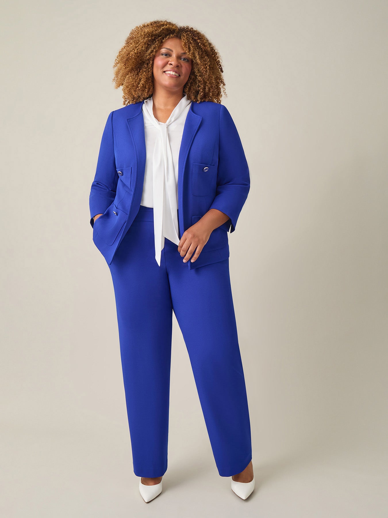 Patch Pocket Jacket, Royal Signature in Royal Signature | Kasper