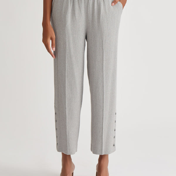 パンツ KHOKI Wide-leg cropped pants Gray パンツ KHOKI Wide-leg cropped pants Gray Wide-leg cropped pants