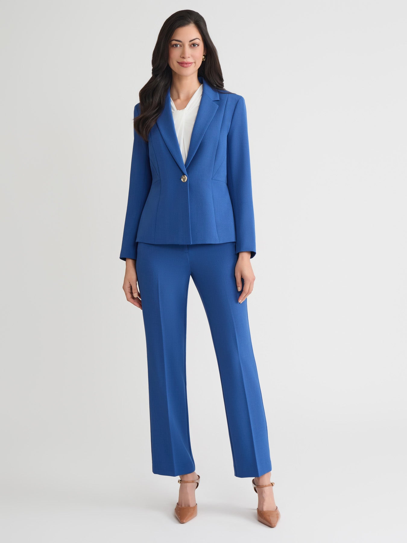 Blazer Court Steps Bleu Royal - Taille 38 - Neuf Avec Étiquettes - Modèle ZC918