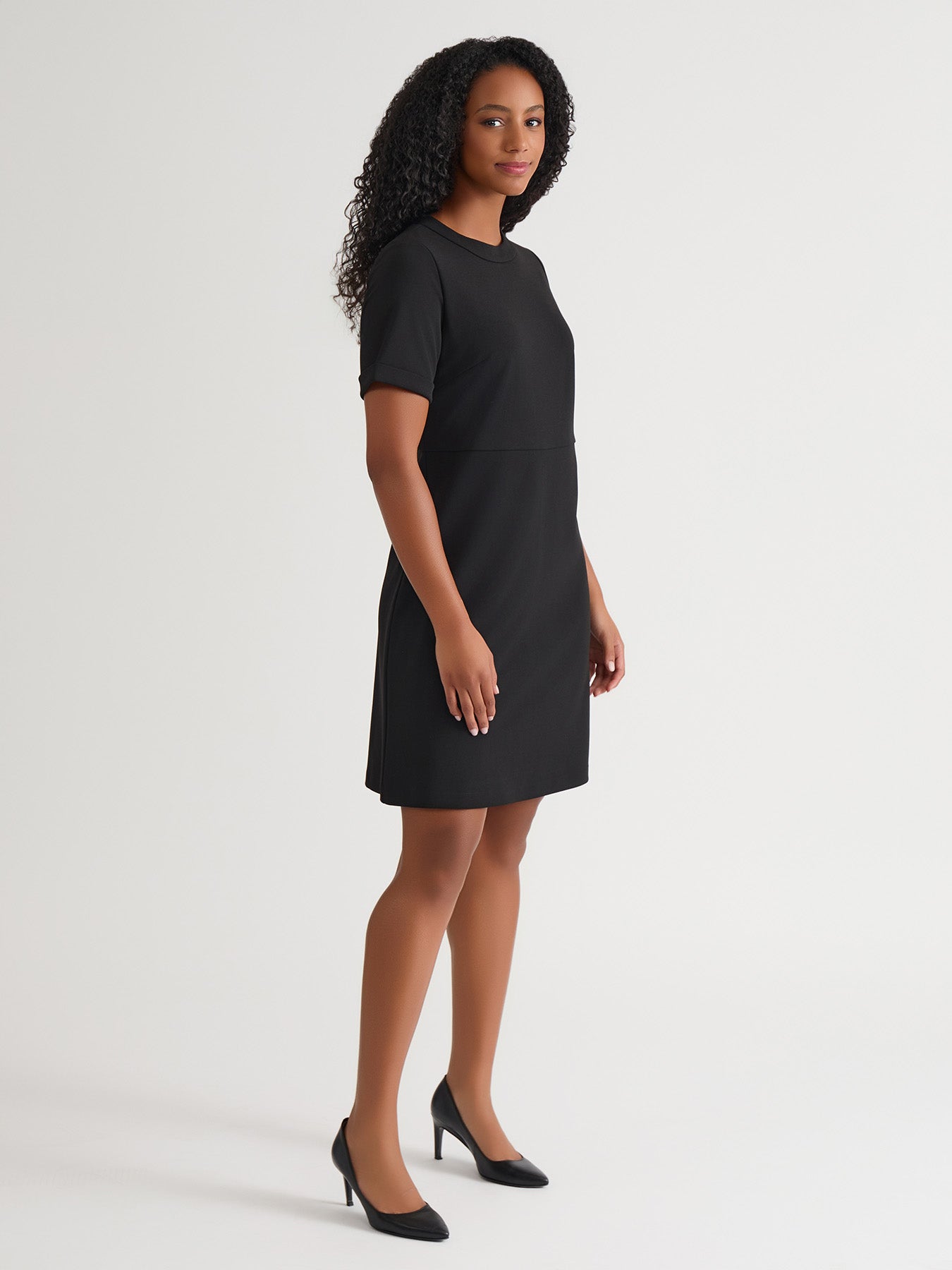 Black Short Sleeve Day Dress Short Sleeve Little Black Dresses Nordstrom
