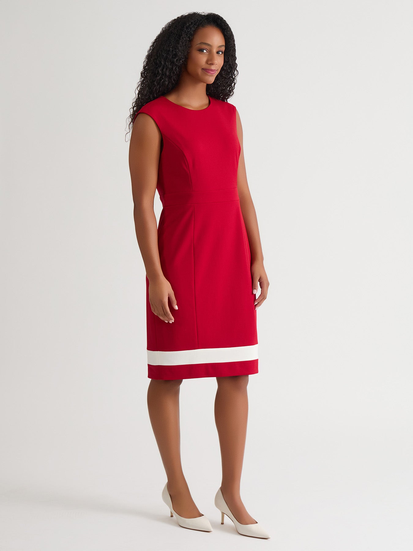 open lace back dress Chic Red Fitted Evening Formal Dress with Long Sleeve 42 main image 0