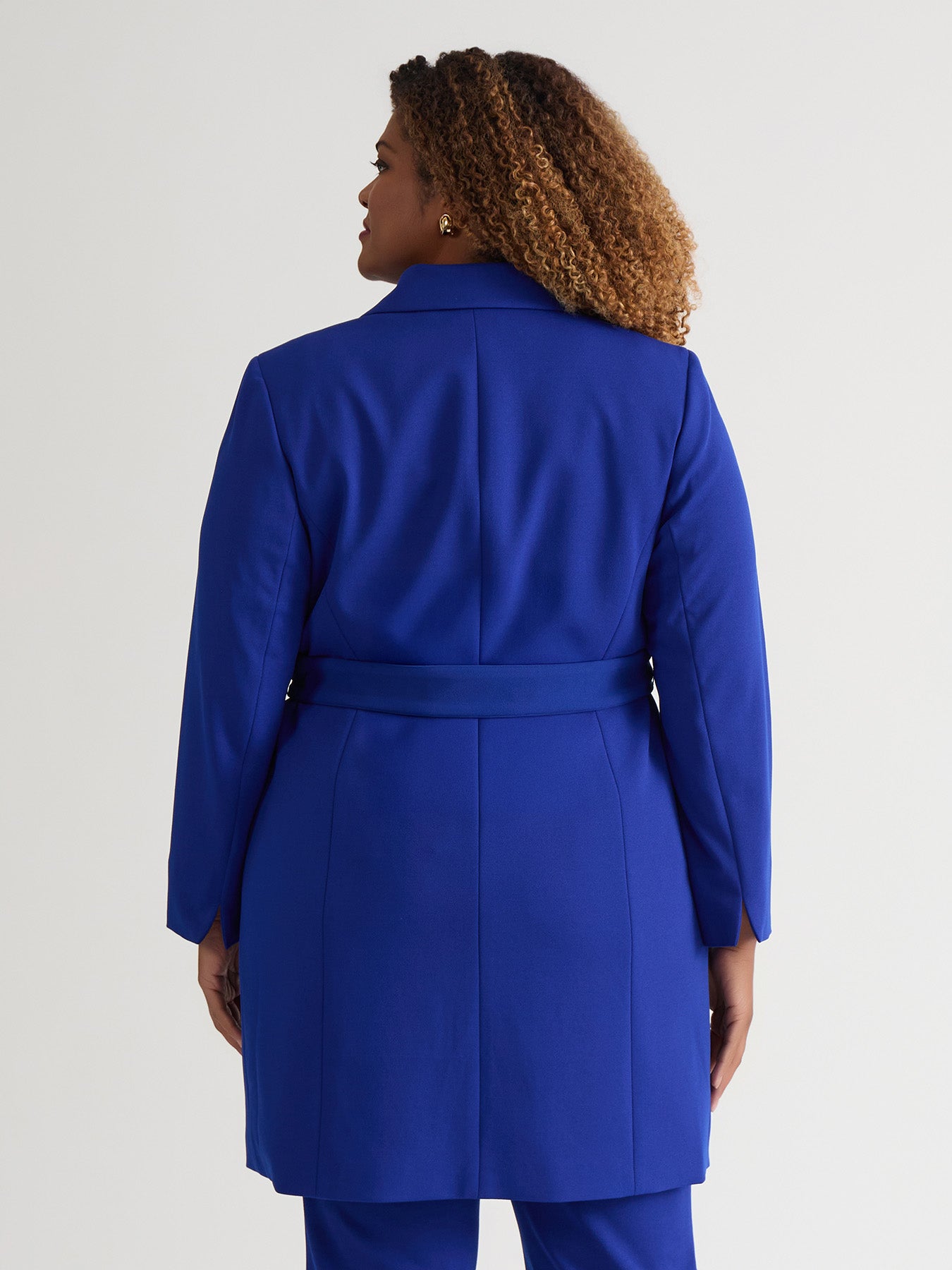 Belted Trench Coat, Royal Signature in Royal Signature | Kasper