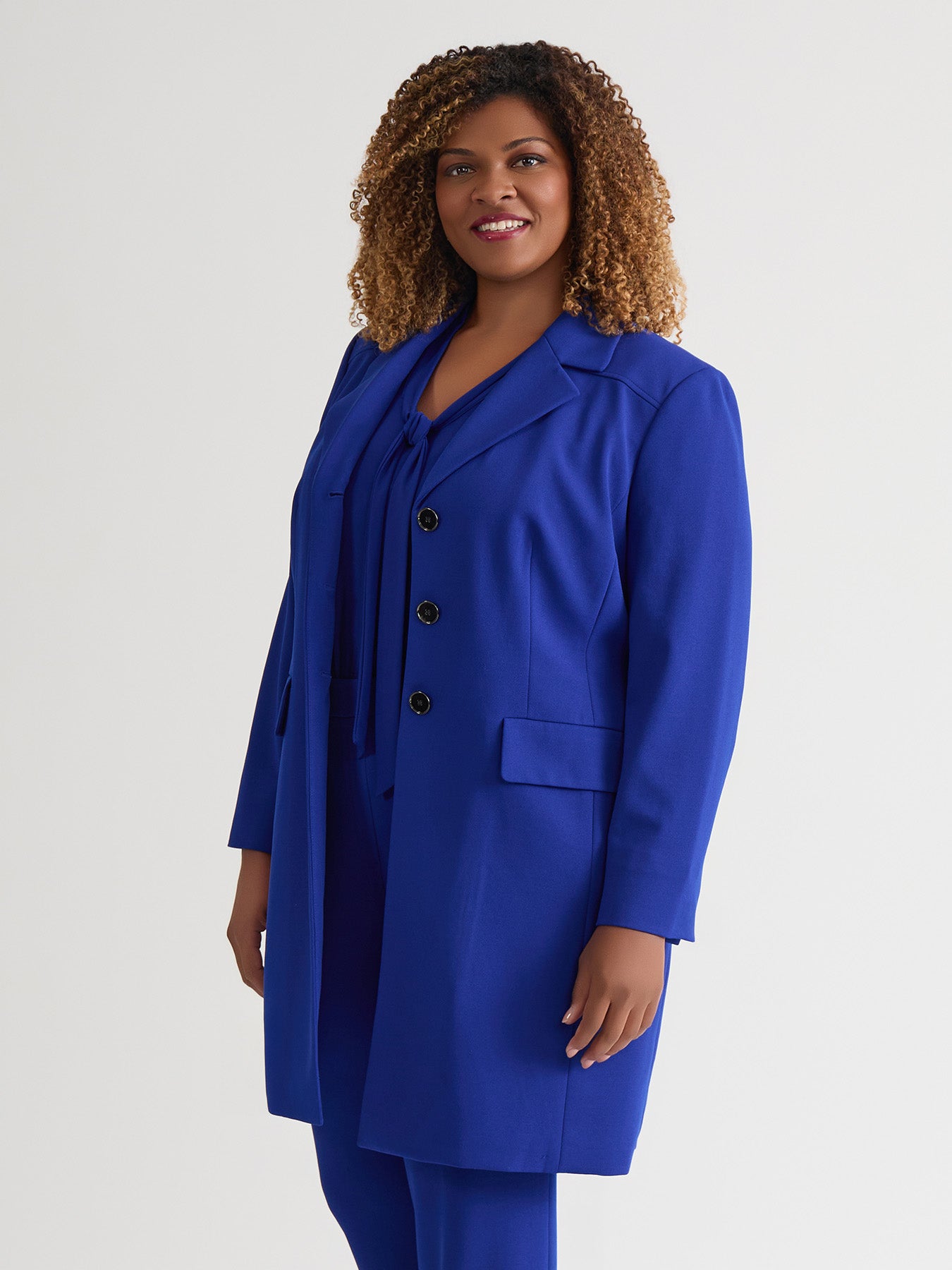 Belted Trench Coat, Royal Signature in Royal Signature | Kasper