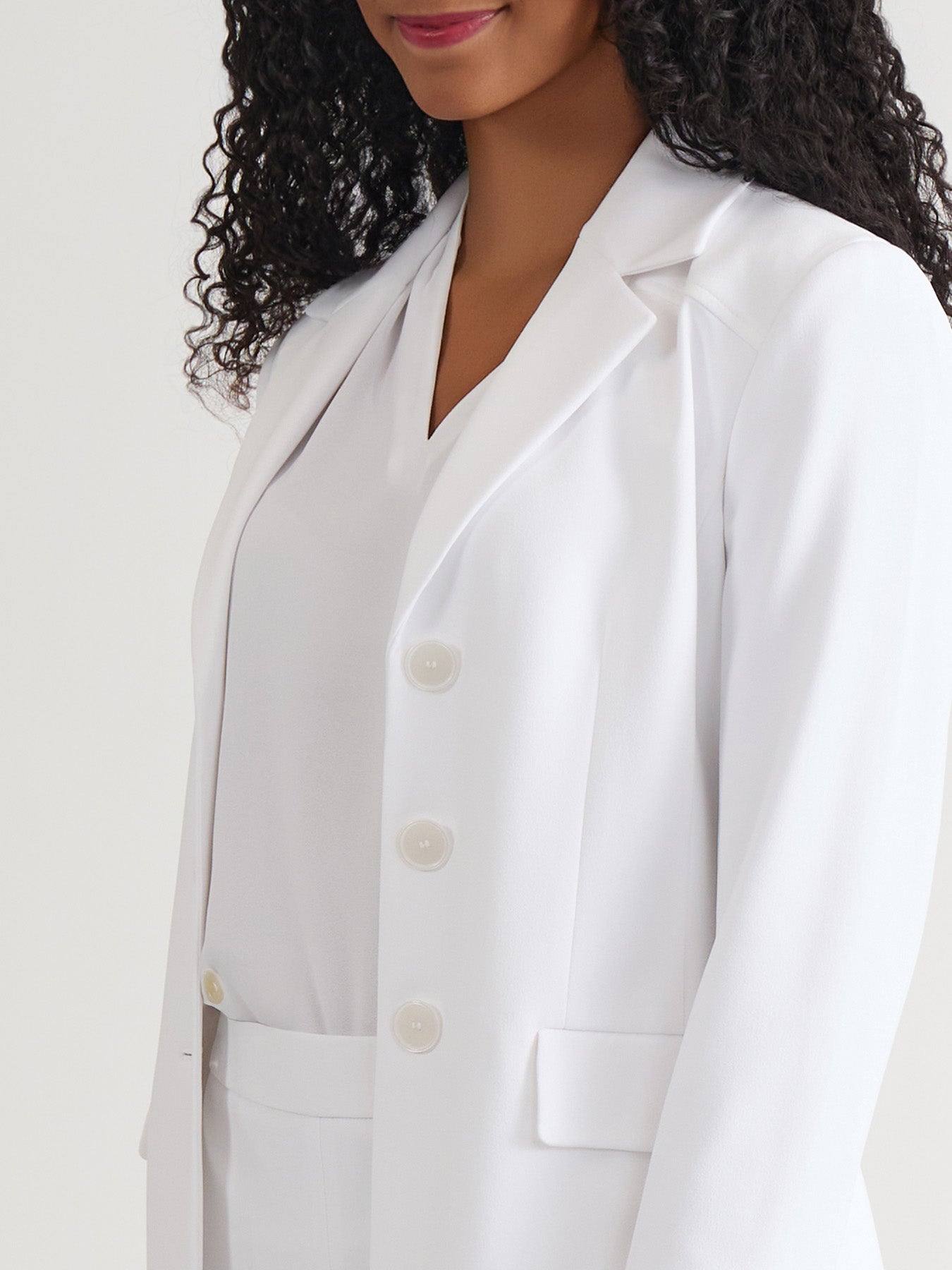 Belted Trench Coat, White