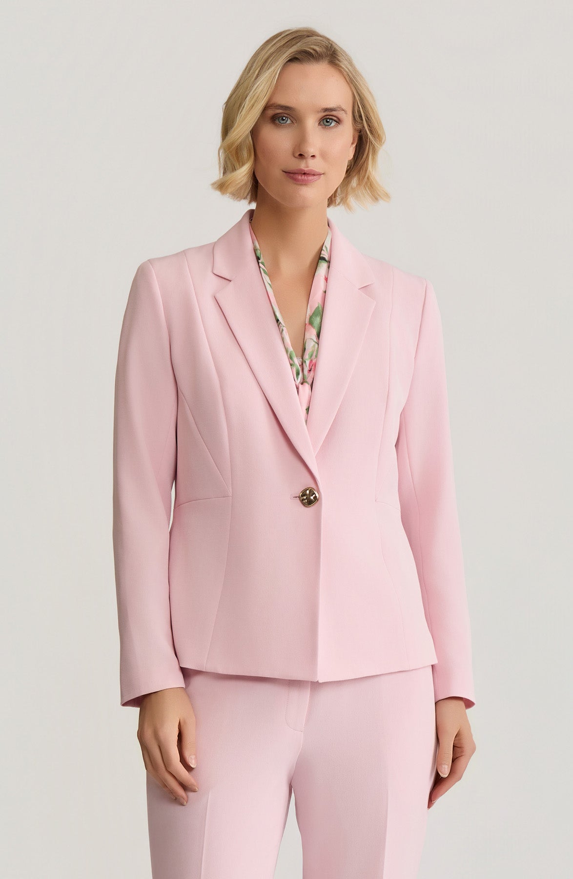 Petite Jewel Neck Waistband Sheath Dress, Stretch Crepe in Tutu Pink |