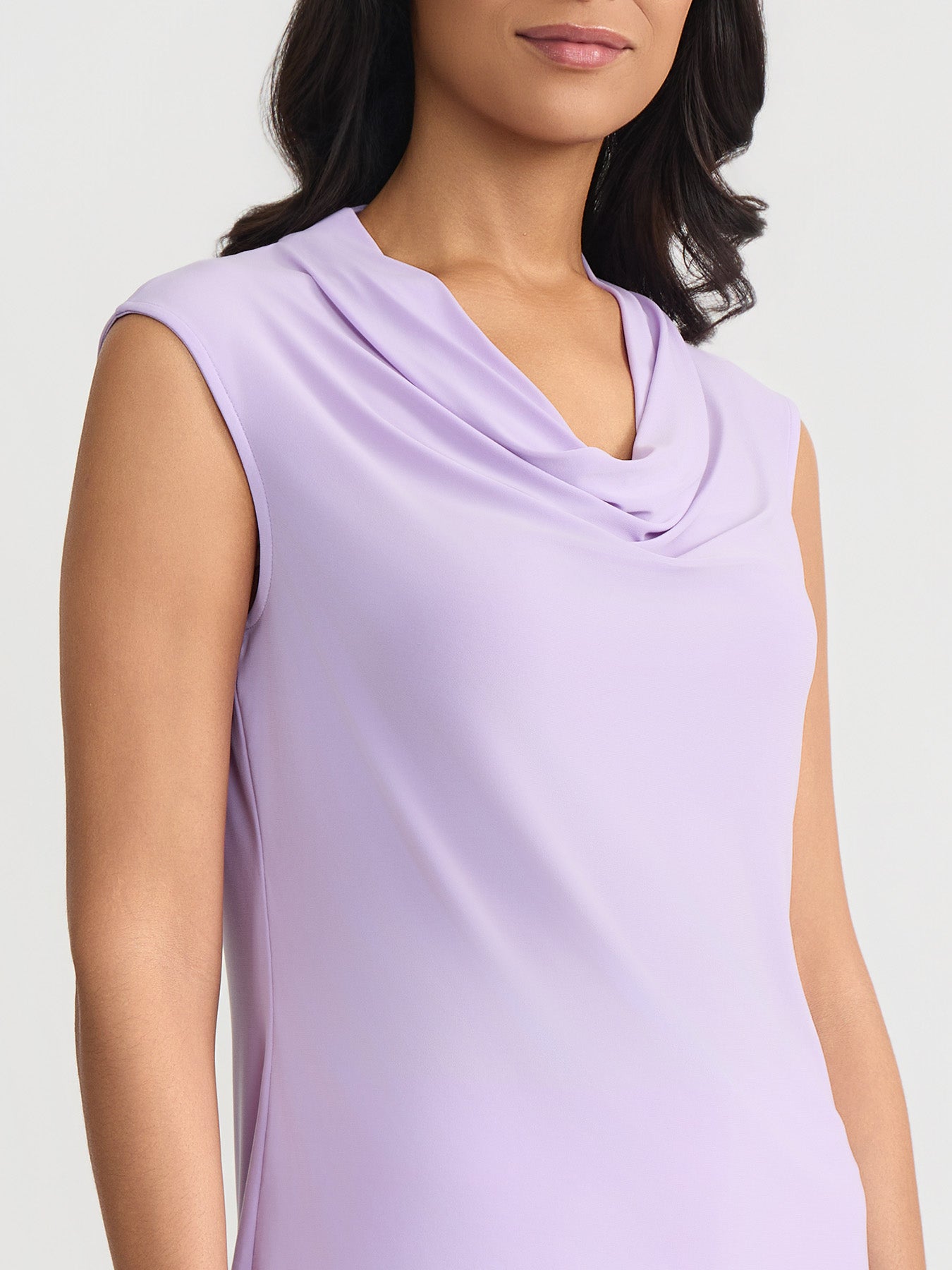 Petite Cowl Neck Top