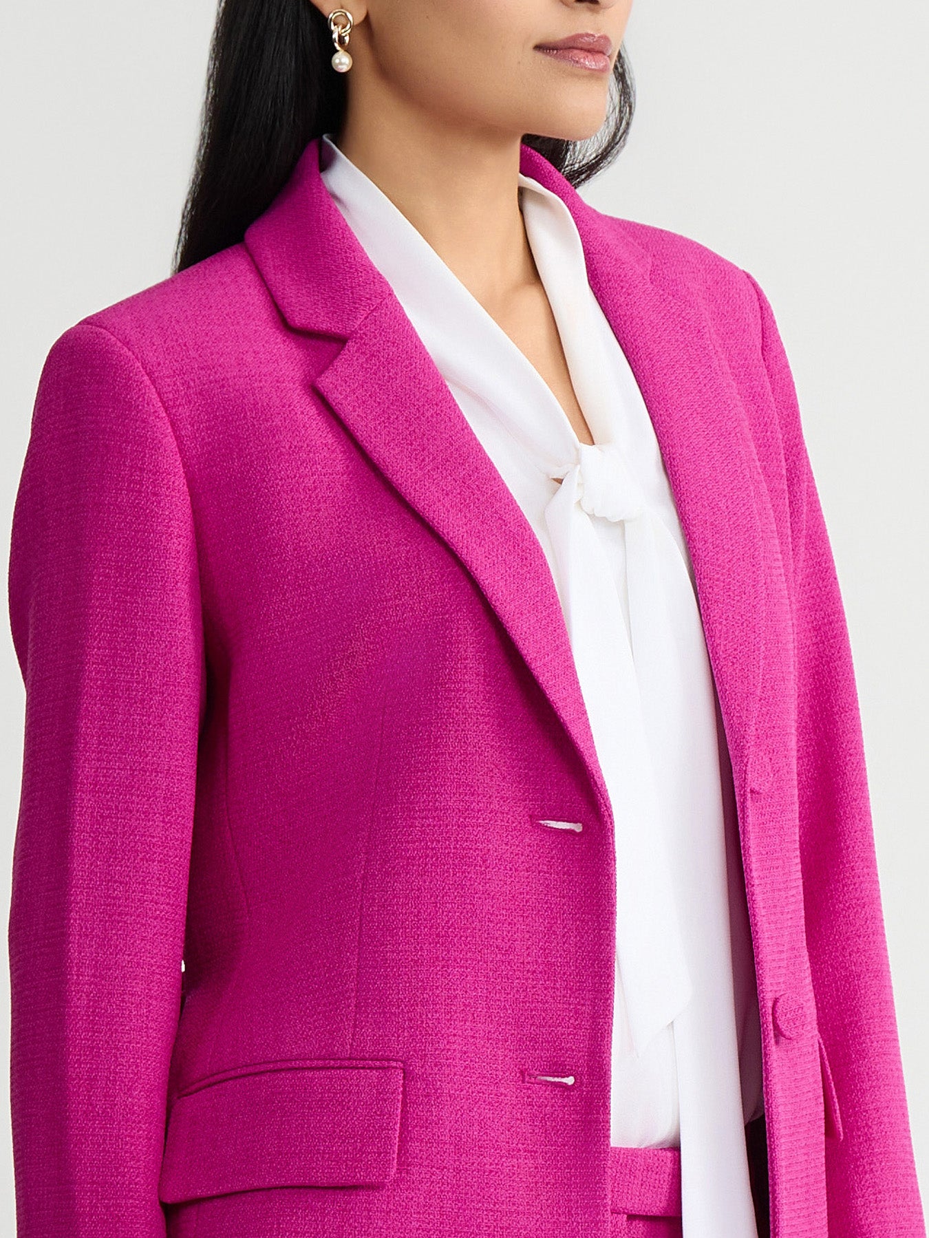 Belted Long Jacket