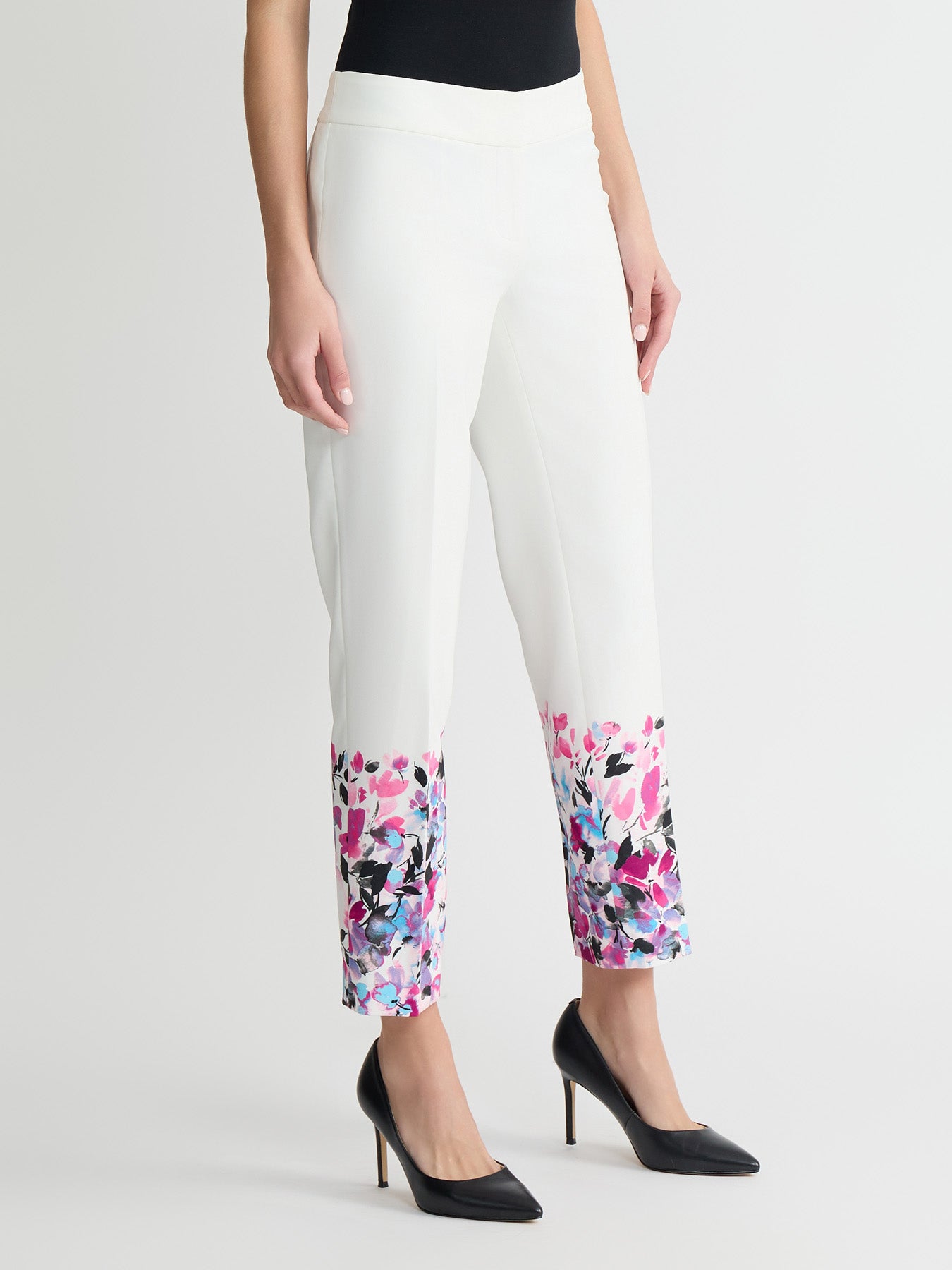 lily white leggings Ava Straight-Leg Pant