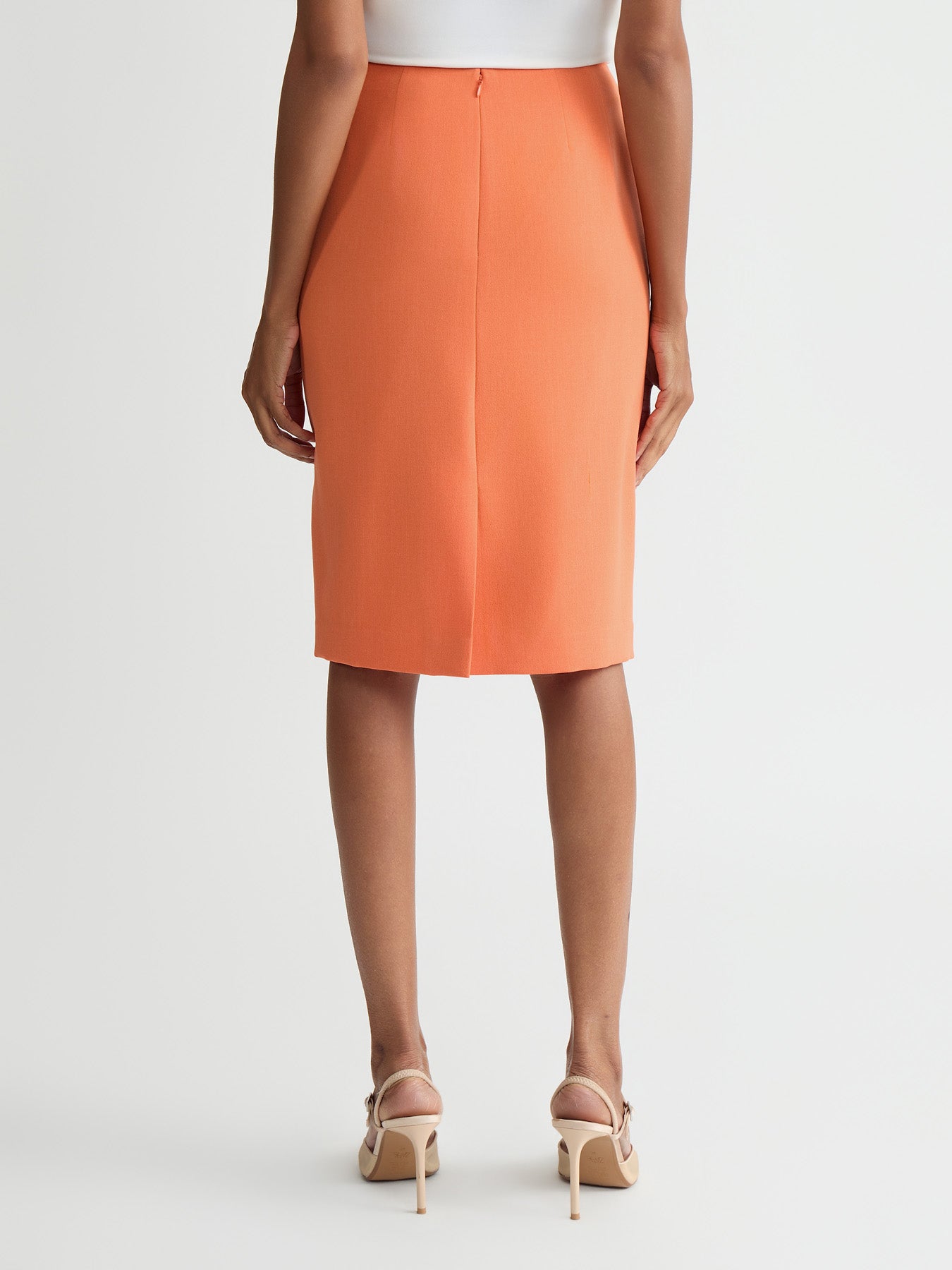 Knee-Length Pencil Skirt