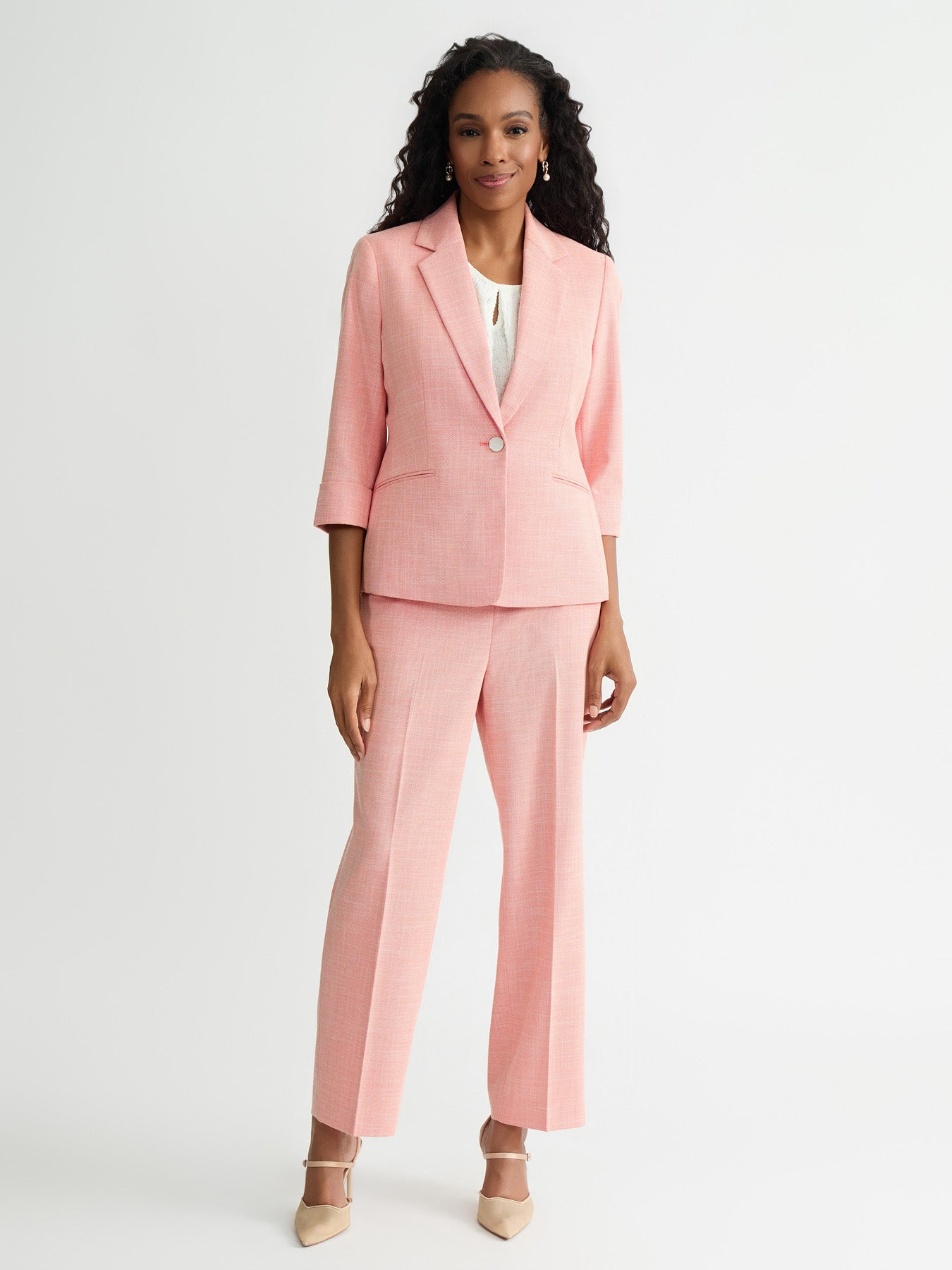 One Button Blazer