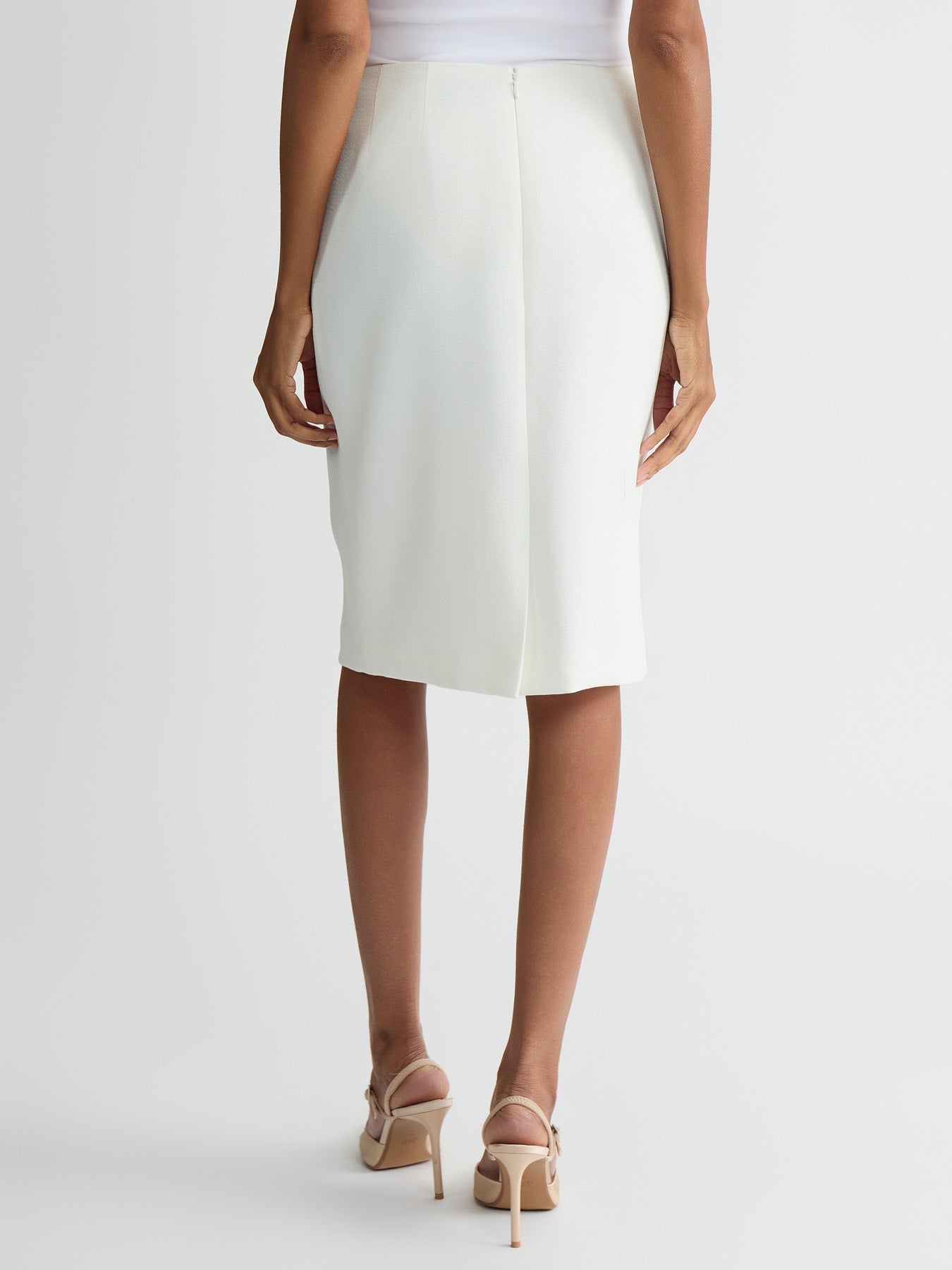 Knee-Length Pencil Skirt