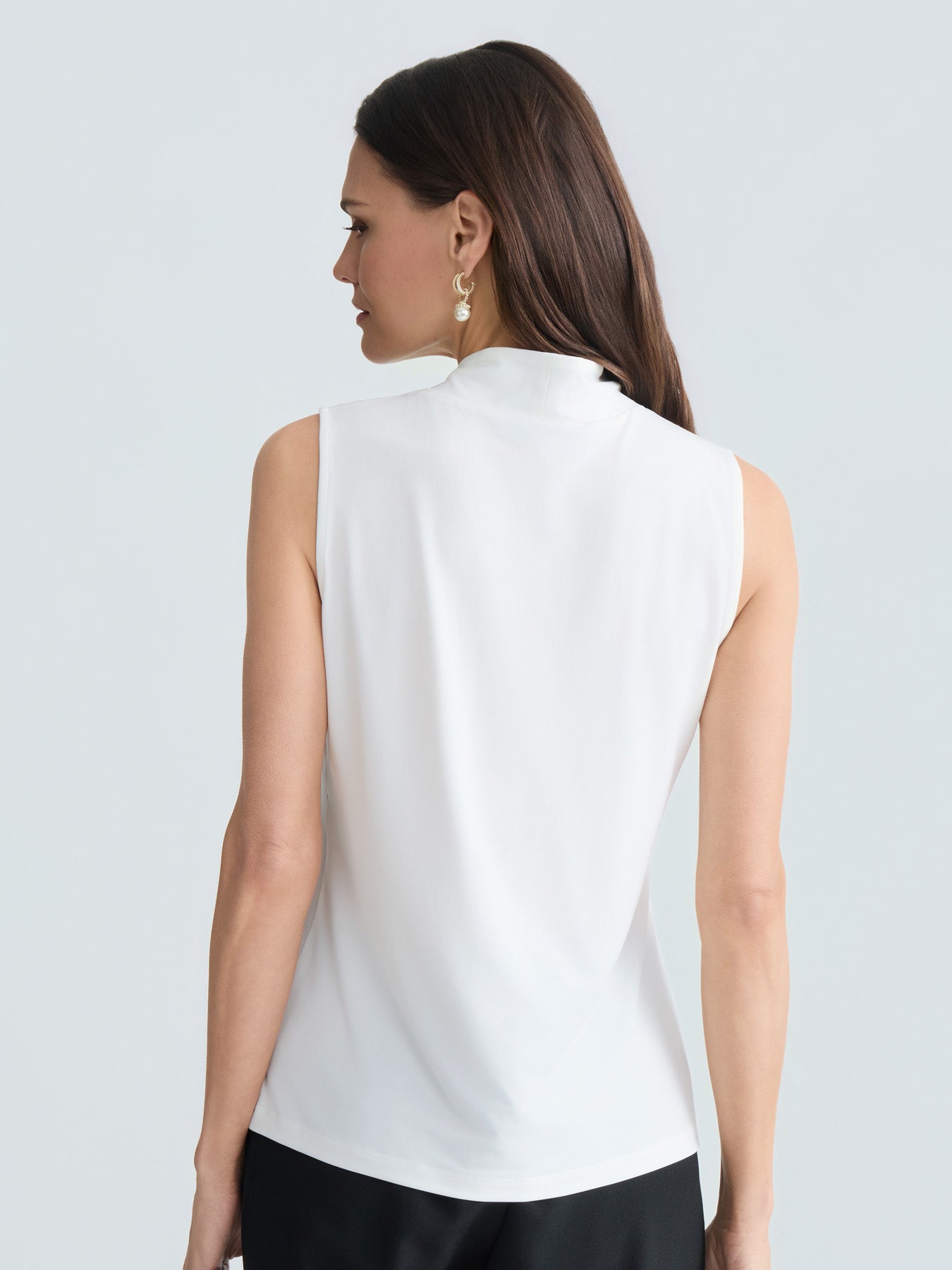 Knot Front Sleeveless Top