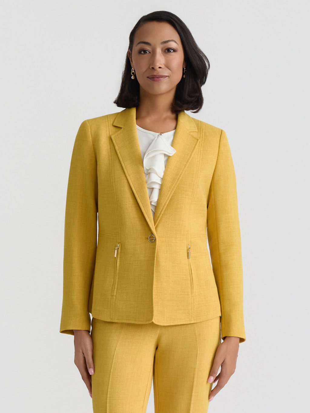 One Button Blazer