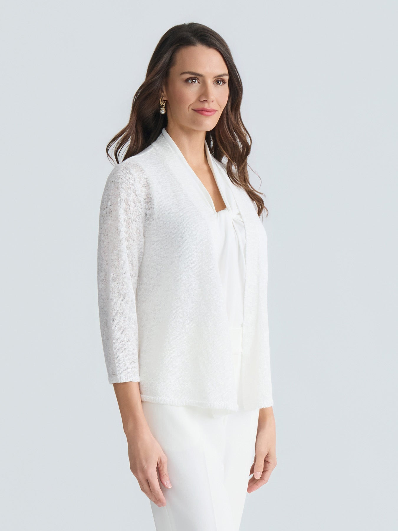 Sleeveless Pleated Shoulder Blouse