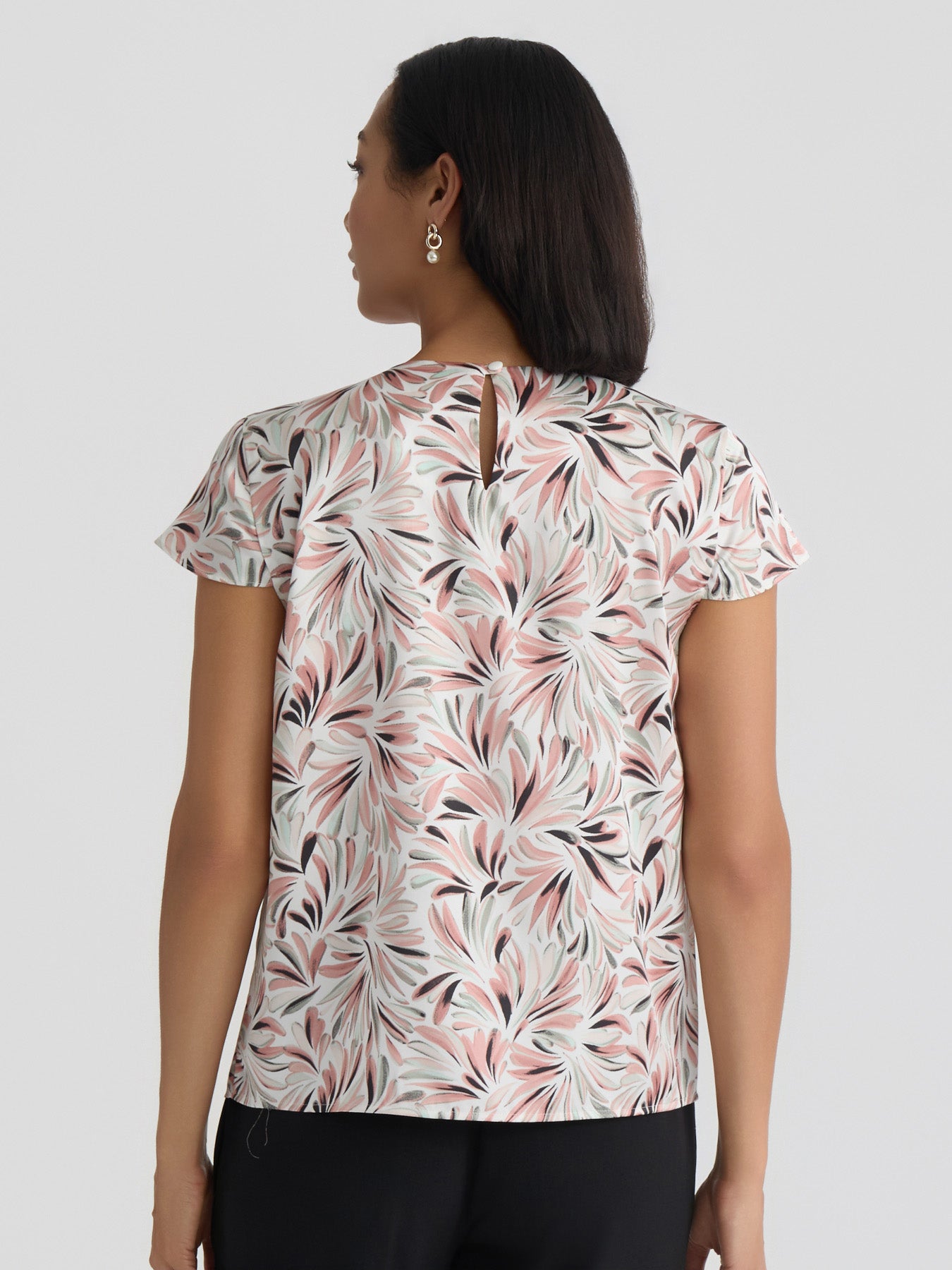 Pleat Neck Top