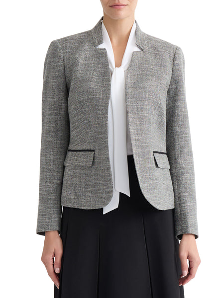Cut Out Collar Jacket