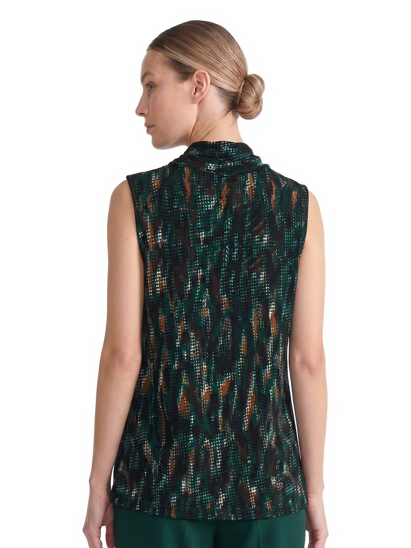 Knot Front Sleeveless Top