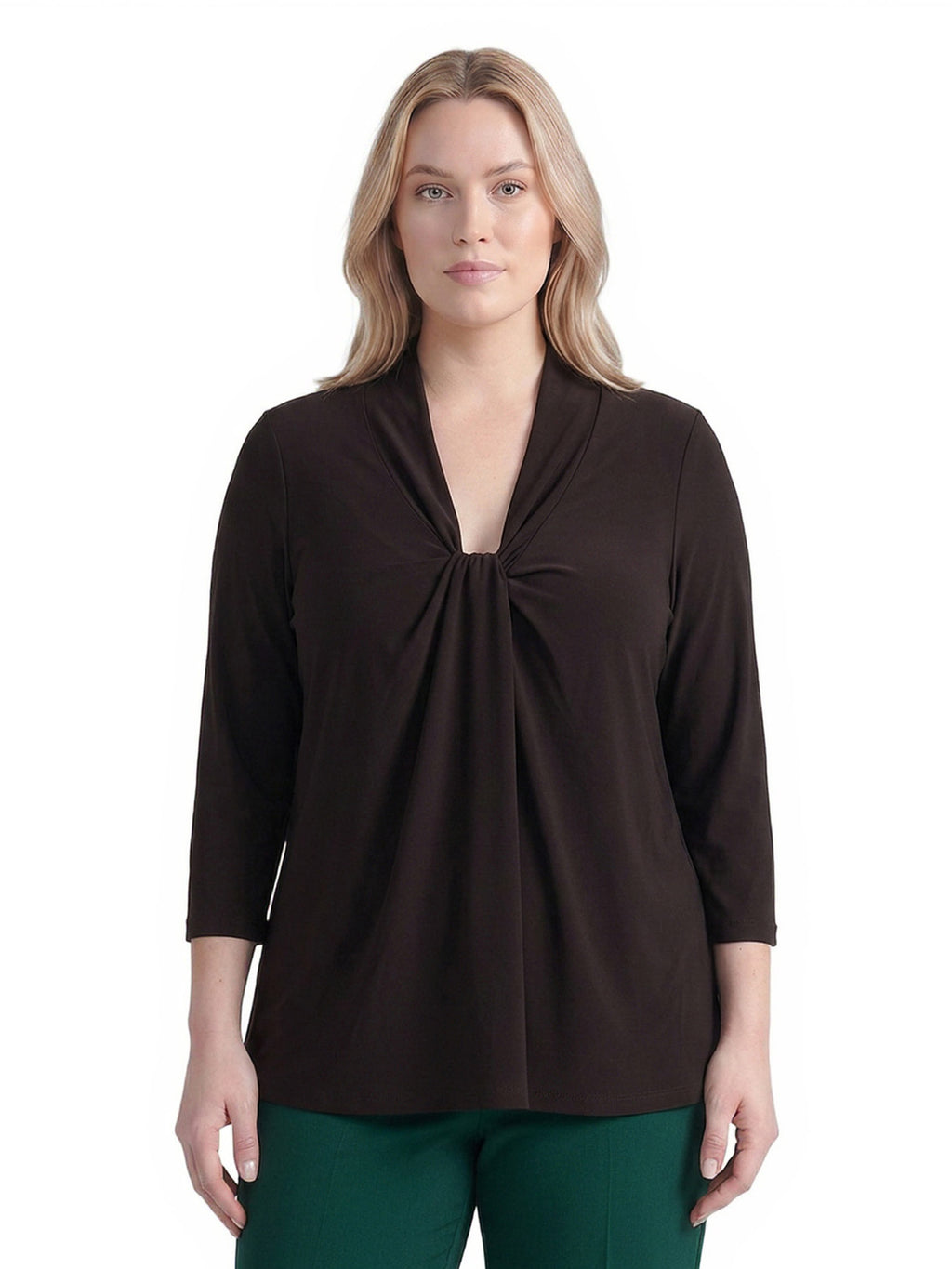 Plus Knot Front Top