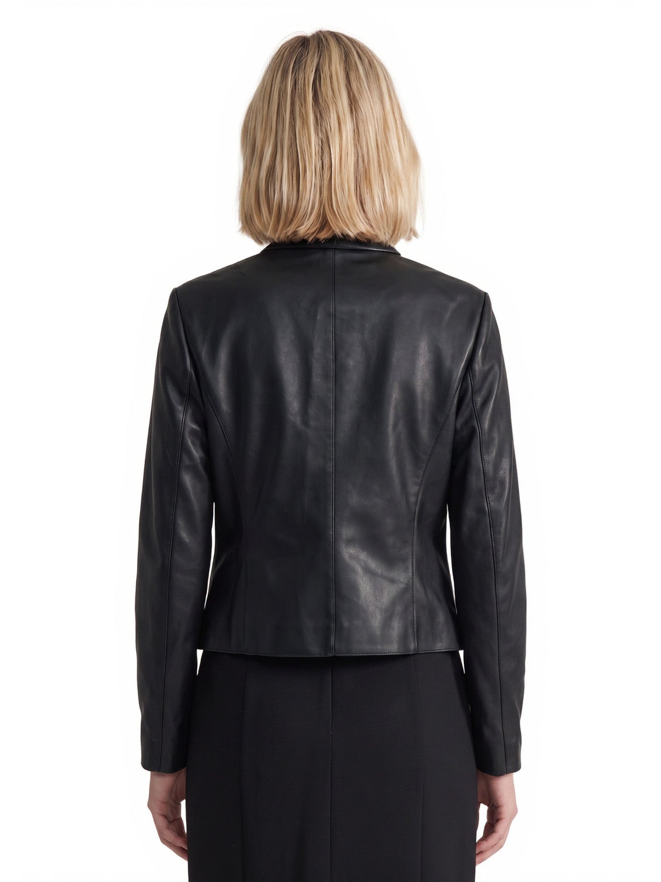 Vegan Leather Moto Jacket