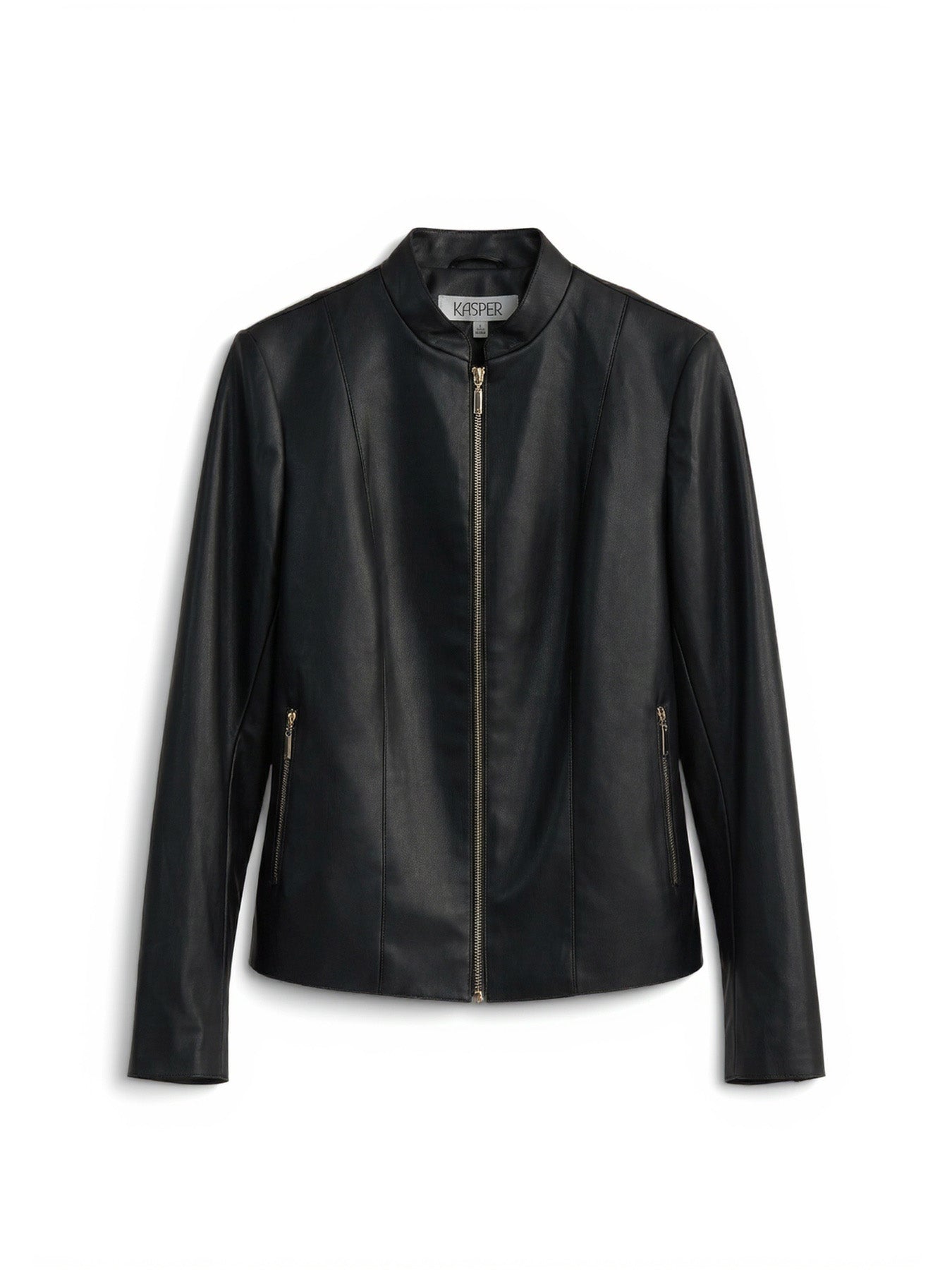 Vegan Leather Moto Jacket