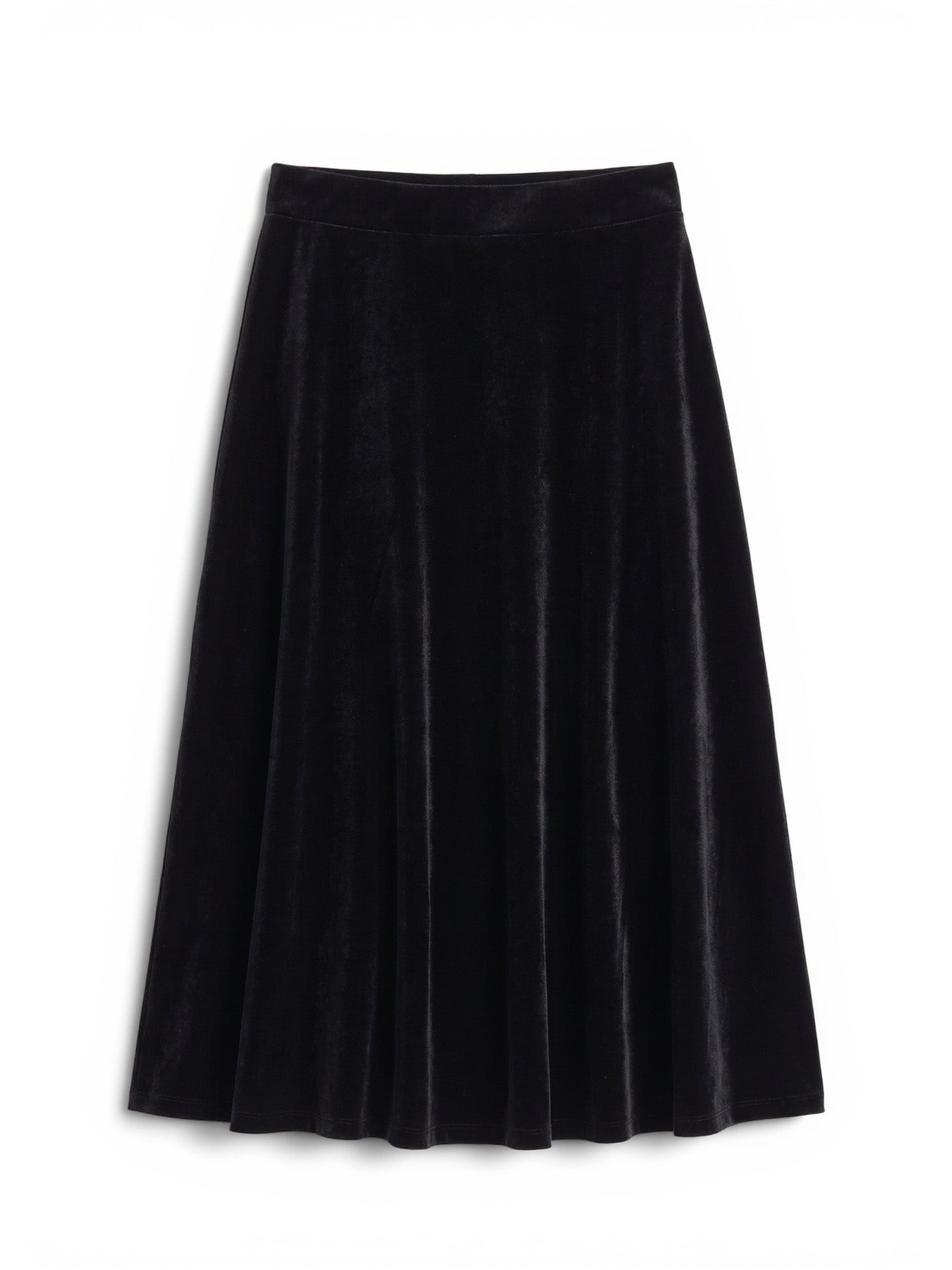Plus A-Line Midi Skirt